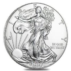 Lot of 10 2019 1 oz Silver American Eagle $1 Coin BU