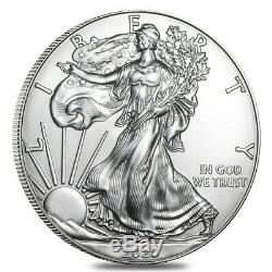 Lot of 10 2020 1 oz Silver American Eagle $1 Coin BU