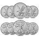 Lot of 10 2021 1 oz Silver American Eagle $1 Coin BU Type 2