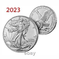 Lot of 10 2023 $1 American Silver Eagle 1 oz BU