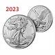 Lot of 10 2023 1 oz Silver American Eagle $1 Coin BU