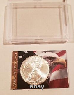 Lot of 3 Silver 1 Oz. American Eagles (1999, 2003, 2007)