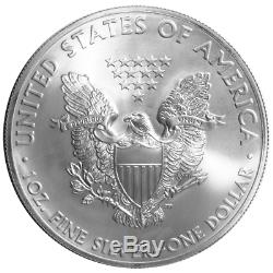 Lot of 40 $1 American Silver Eagle 1 oz Random Year Brilliant Uncirculated