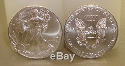 Lot of (40) 2019 1 oz. 999 Fine American Silver Eagle Bullion Coins Eagles