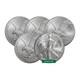 Lot of 5 1 oz Silver Eagle Coin BU Random Year US Mint