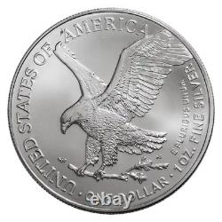 Lot of 5 1 oz Silver Eagle Coin BU Random Year US Mint