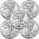 Lot of 5 2022 American Silver Eagle $1 Coin 1 oz. 999 Fine Silver BU