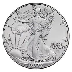 Lot of 5 2023 1 oz American Silver Eagle Coin BU US Mint