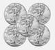 Lot of 5 2024 American Silver Eagle $1 Coin 1 oz. 999 Fine Silver BU