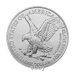 Lot of 5 2024 (P) $1 American Silver Eagle Star Privy 1 oz BU