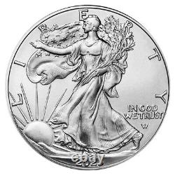 Lot of 80 2023 $1 American Silver Eagle 1 oz BU
