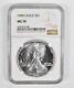 MS70 1990 American Silver Eagle Graded NGC 0402