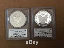 MS70 american eagle US coins silver bullion lot 26 ounces