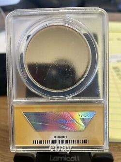 Mint Error American Silver Eagle 1oz Type II Blank Planchet. 999 ANACS MS60