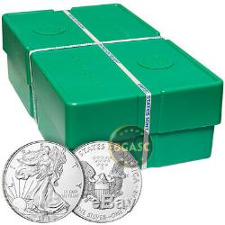 Mint Sealed Monster Box of 2019 1 oz Silver Eagles 500 BU Coins