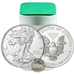 Mint Sealed Monster Box of 2019 1 oz Silver Eagles 500 BU Coins