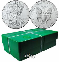 Monster Box of 500 2020 1 oz American Silver Eagle $1 Coins BU PRESALE SKU59442