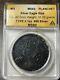 ND ANACS MS-60 1oz America Silver Eagle Size Blank Planchet
