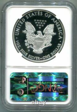 NGC-PF70 Ultra-Cam 2014-W PROOF Silver Eagle Early Releases Elizabeth Jones