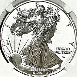 Ngc Rev Pf-69! 2021-s Type 2 American Silver Eagle Reverse Proof