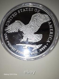 One US Pound Silver Eagle, Proof