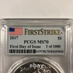 PCGS MS70 2017 First Strike First Day Of Issue Silver Eagle? Super Rare