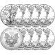 PRE-SALE 2019 Silver American Eagle BU 10pc