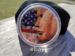 Patriot Donald Trump Unc 1 Oz Silver American Eagle Coin The Storm Is Upon Us