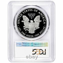 Presale 2020-S Proof $1 American Silver Eagle PCGS PR70DCAM FDOI Flag Label