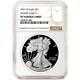 Presale 2021-W Proof $1 American Silver Eagle NGC PF70UC Brown Label