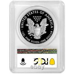 Presale 2021-W Proof $1 American Silver Eagle PCGS PR70DCAM Blue Label