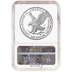 Presale 2021-W Proof $1 Type 2 American Silver Eagle NGC PF70UC Blue ER Label