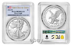 Presale 2022-W Proof $1 American Silver Eagle Congratulations PCGS PR70- FDOI
