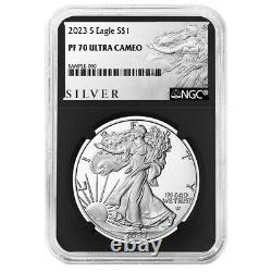 Presale 2023-S Proof $1 American Silver Eagle NGC PF70UC ALS Label Retro Core
