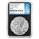 Presale 2023-W Burnished $1 American Silver Eagle NGC MS70 FDI First Label Ret