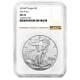 Presale 2024 (P) $1 1-oz American Silver Eagle Star Privy NGC MS70 Brown Label