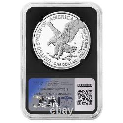 Presale 2024-W Proof $1 American Silver Eagle NGC PF70UC ER ALS Label Retro Co