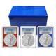 Presale 2025 $1 American Silver Eagle 3pc Set PCGS MS70 FS Blue Label Red W