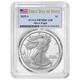 Presale 2025-S $1 1-oz Proof American Silver Eagle PCGS PR70DCAM FDOI Flag