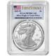 Presale 2025-W $1 1-oz Proof American Silver Eagle Laser Beam Privy PCGS PR