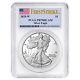 Presale 2025-W Proof $1 American Silver Eagle PCGS PR70DCAM FS Flag Label W