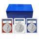 Presale 3pc Set 2025 (W) $1 1-oz American Silver Eagle PCGS MS70 FDOI Wes