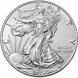 Presale Lot of 100 2020 $1 American Silver Eagle 1 oz Brilliant Uncirculated
