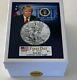 President Donald Trump. 2016 American Silver Eagle. 999 Silver Coin with COA