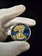 Qty 3 2023-W 1oz. 999 Silver American Eagle Rounds Blue Gold Titanium Design UNC
