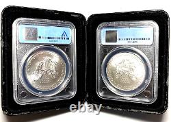 RARE 2011-S & 2011-W Silver Eagle Brilliant Uncirculated Supplemental Mint ANACS
