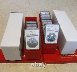 Reduced 1986 2021 Coin American Silver Eagle Complete Set Ngc Ms 69
