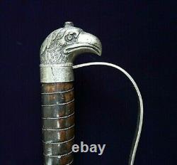 Revolutionary War Baltimore Silver Hilt Eagle Head Sword W. Guthmann Collection