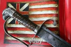 Revolutionary War Baltimore Silver Hilt Eagle Head Sword W. Guthmann Collection