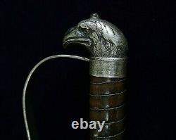 Revolutionary War Baltimore Silver Hilt Eagle Head Sword W. Guthmann Collection